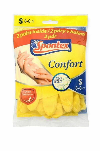 Spontex Confort rukavice vel. S 2 páry porovnat ceny