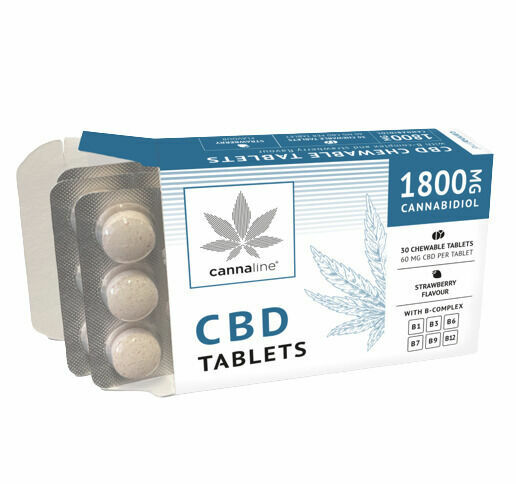 Cannaline CBD tablety 1800mg porovnat ceny
