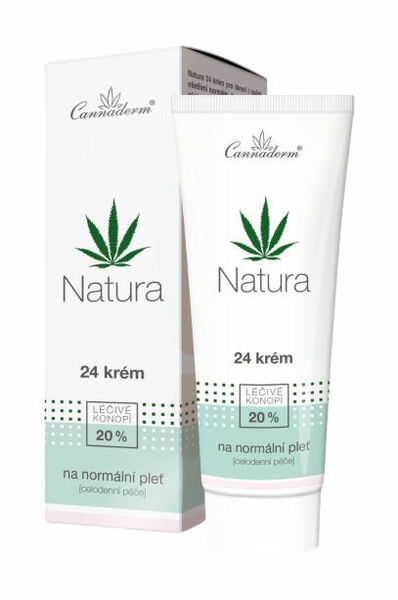 Cannaderm Natura 24 krém na normální pleť 75g porovnat ceny