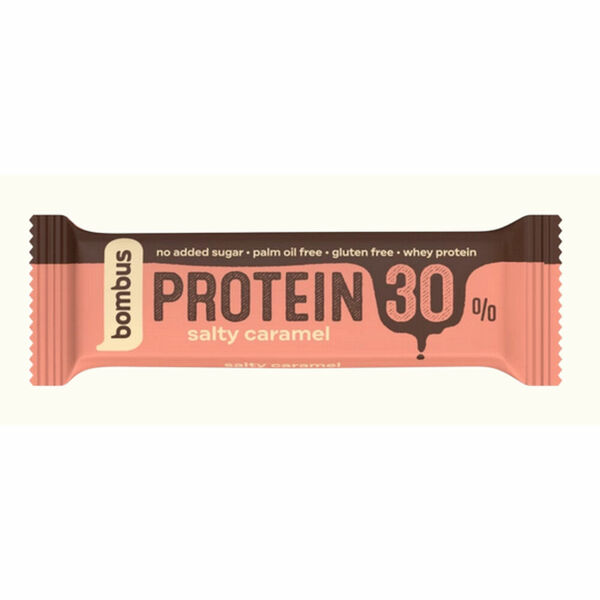 BOMBUS Protein 30% slaný karamel 50 g porovnat ceny