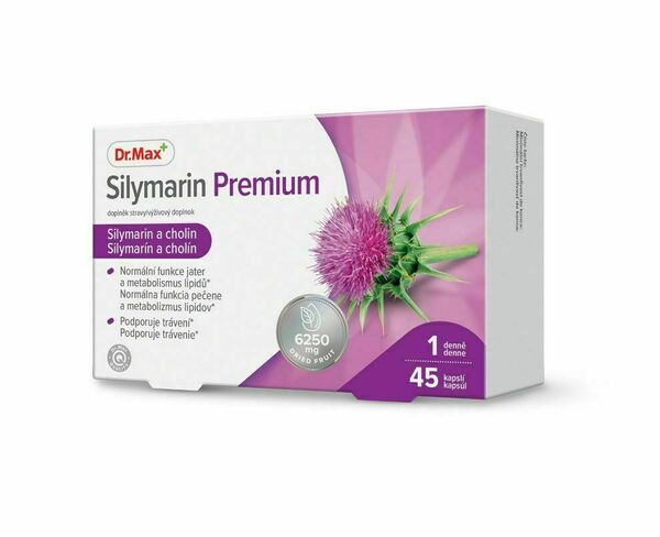 Dr. Max Silymarin Premium 45 kapslí porovnání ceny