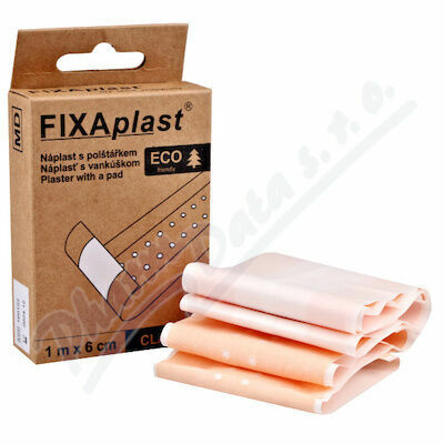 Fixaplast Eco Classic Náplast S Polštářkem 1mx6cm porovnat ceny