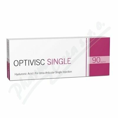 ROZTOK ELASTOVISKÓZNÍ OPTIVISC SINGLE INJ.1X3ML (3% ROZTOK HYALURONÁTU SODNÉHO),HRAZENA porovnat ceny