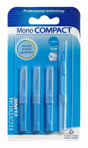Elgydium Clinic Mono Compact mezizubní kartáčky 1.9mm 4 ks porovnat ceny