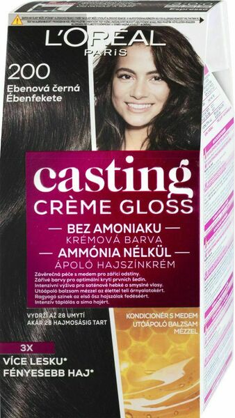 ĽOréal Paris Casting Crème Gloss 200 Ebenová černá porovnat ceny