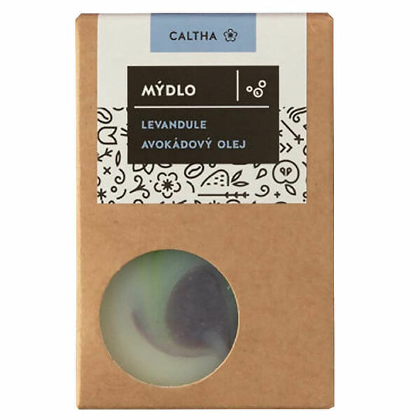CALTHA  Tuhé mýdlo Levandule s avokádovým olejem 100 g porovnat ceny