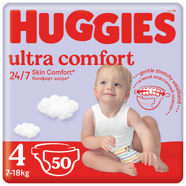 Huggies Ultra Comfort 4 Jumbo 50 ks porovnat ceny