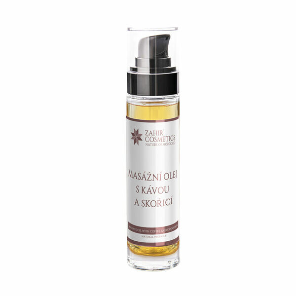 ZAHIR COSMETICS Masážní olej s kávou a skořicí 50 ml porovnat ceny