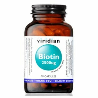 VIRIDIAN Nutrition Biotin 2500 ug 90 kapslí porovnat ceny