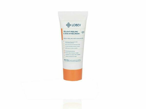 Lobey Tělový peeling s AHA kyselinami 200 ml porovnat ceny
