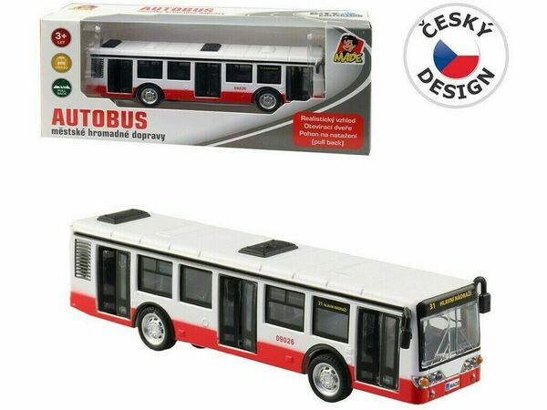 City Collection Autobus kovový na zpětný chod porovnat ceny