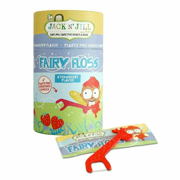 Jack n' Jill  Jack N´Jill Zubní nit pro děti Fairy Floss 30ks porovnat ceny