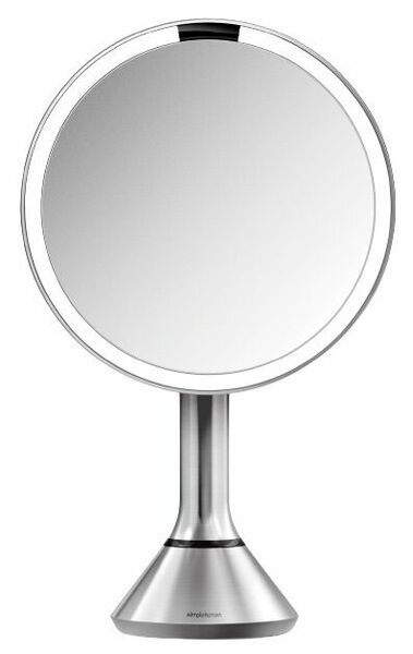 Simplehuman Kosmetické zrcátko Sensor Touch, DUAL LED osvětlení, 5x, dobíjecí, matná nerez porovnat ceny