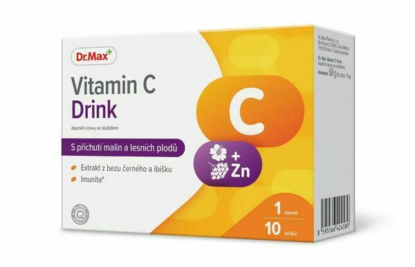 Dr. Max Vitamin C Drink 10 sáčků porovnat ceny