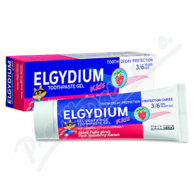 Elgydium Kids Zub.pasta Gel 50ml Jahoda porovnat ceny