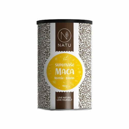 Natu Superkaše MACA s moruší a banánem 450g porovnat ceny