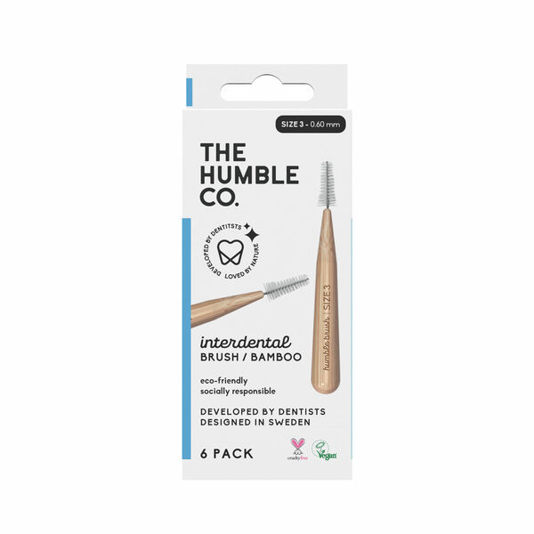 Humble Bambus mezizubní kartáčky 0,60 mm modré 6ks porovnat ceny