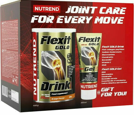Nutrend Van flexit gold drink pomeranč 400g + Flexit gold gel 100ml porovnat ceny