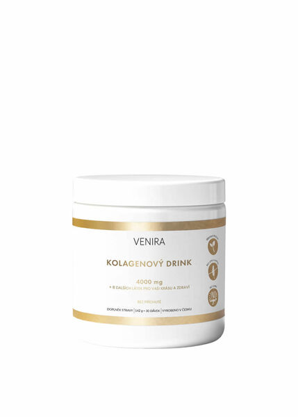 Venira kolagenový drink pro vlasy, nehty a pleť bez příchutě, vepřový kolagen, 142 g porovnat ceny