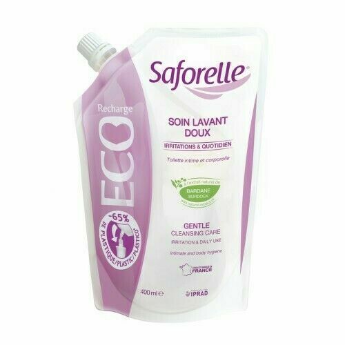 SAFORELLE jemný mycí gel 400ml ECO pack porovnat ceny