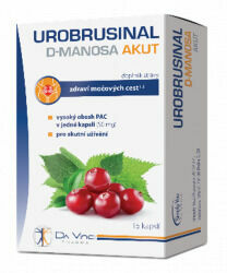Urobrusinal D-manosa Akut Da Vinci Pharma cps.15 porovnání ceny