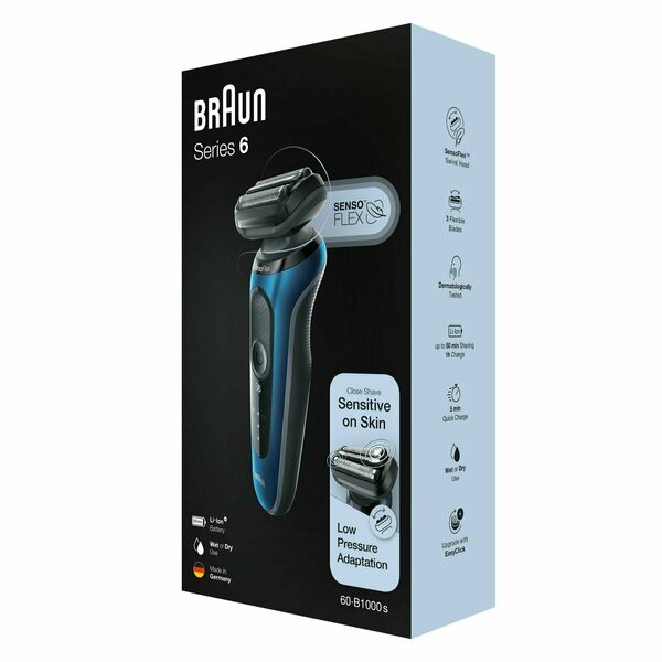 Braun Series 6 61-B1000s Blue porovnat ceny