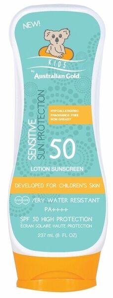 Australian Gold SPF 50 Sensitive Kids Lotion 237ml porovnat ceny