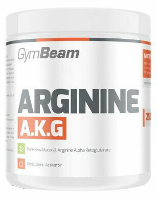 Arginine A.K.G - GymBeam unflavored - 250 g porovnat ceny