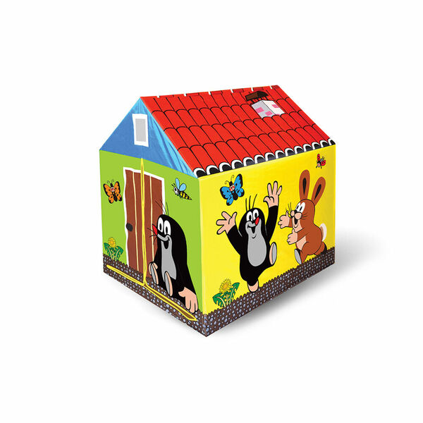 TEDDIES Domek dětský krtek polyester 95x72x102 cm porovnat ceny