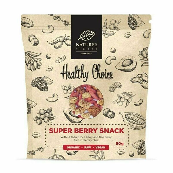 Nutrisslim  Super Berry Snack Bio 50g porovnat ceny