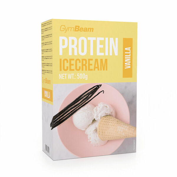 GymBeam Proteinová zmrzlina Protein Ice Cream vanilka 500g porovnat ceny