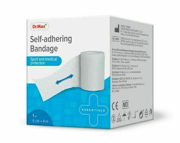 Dr. Max Self-adhering Bandage 6 cm x 4 m samofixační obinadlo 1 ks porovnání ceny