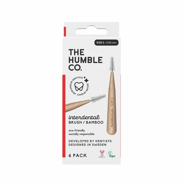 Humble Bambus mezizubní kartáčky 0,50 mm červené 6ks porovnat ceny