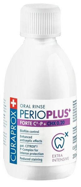 Curaprox Perio Plus Forte CHX 0,20% 200 ml porovnat ceny