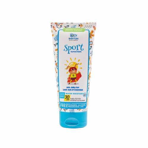 BABYTON Přírodní opalovací krém SPORT 100 ml porovnání ceny