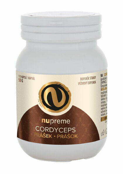 Nupreme Cordyceps BIOMASA 100 kapslí porovnat ceny