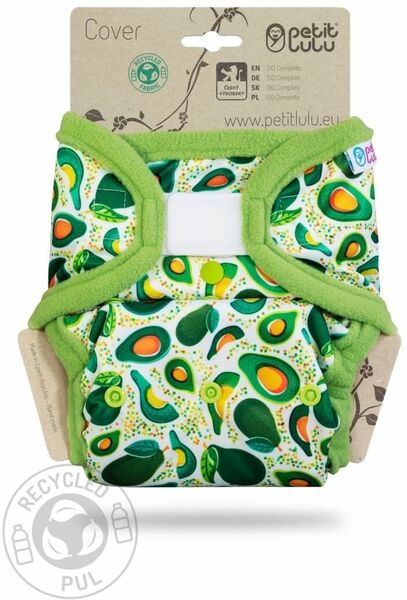 Petit Lulu - svrchní kalhotky, suchý zip - Avokádo porovnat ceny