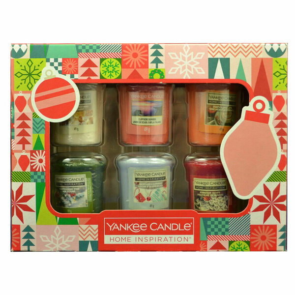 YANKEE CANDLE Home Inspiration votivní svíčka dárková sada 6 x 49 g porovnání ceny