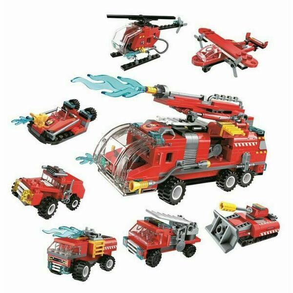 Qman Water Cannon Fire Truck 1805 sada 8v1 porovnat ceny