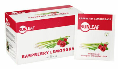 SUNLEAF Bílý čaj Malina a citronová tráva 20 sáčků porovnat ceny