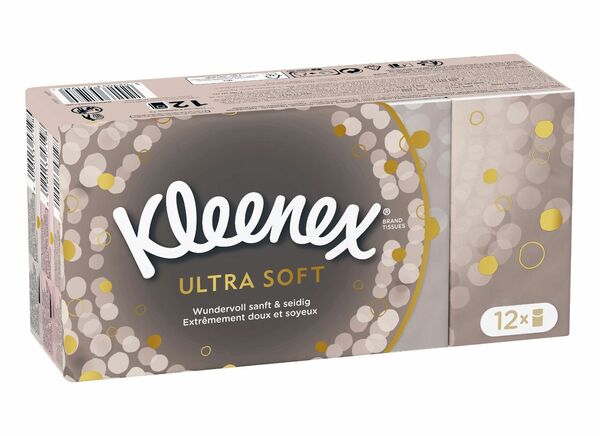 Kleenex Ultra soft papírové kapesníky 12x9 kusů porovnat ceny