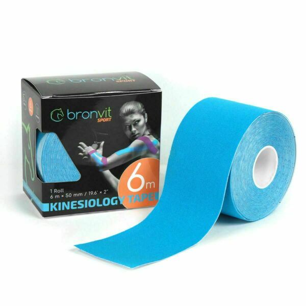 BronVit Sport Kinesio Tape classic 5 cm x 6 m tejpovací páska modrá porovnat ceny