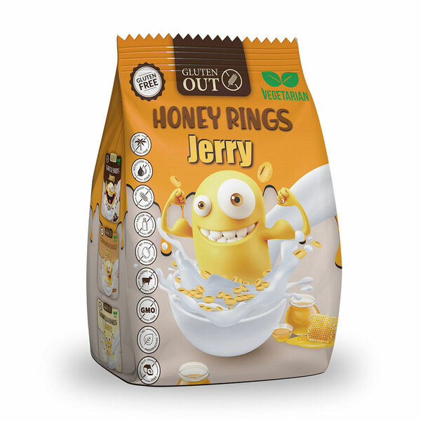 NERANO Snídaňové kroužky medové 375 g porovnání ceny