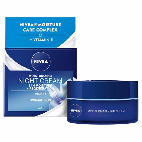 NIVEA Aqua Effect Regenerační noční krém pro normální až smíšenou pleť 50 ml porovnat ceny