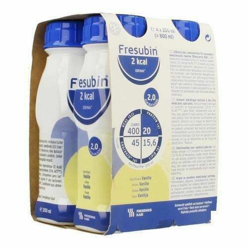 FRESUBIN 2 KCAL DRINK VANILKA perorální SOL 4X200ML porovnat ceny