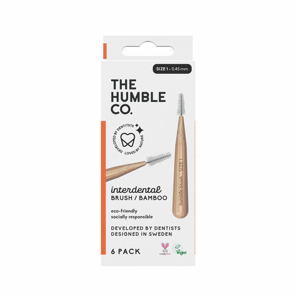 Humble Bambus mezizubní kartáčky 0,45 mm oranžové 6ks porovnat ceny