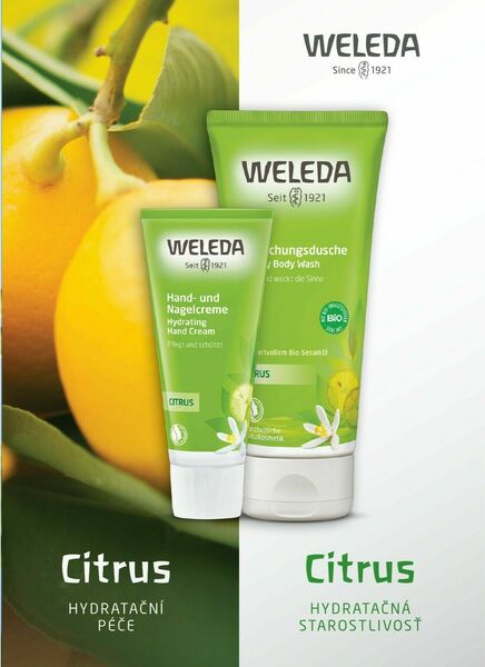 Weleda Citrus - hydratační péče porovnat ceny