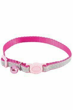 Obojek Kočka Shiny Nylon Růžový 10mm/30cm Zolux porovnat ceny