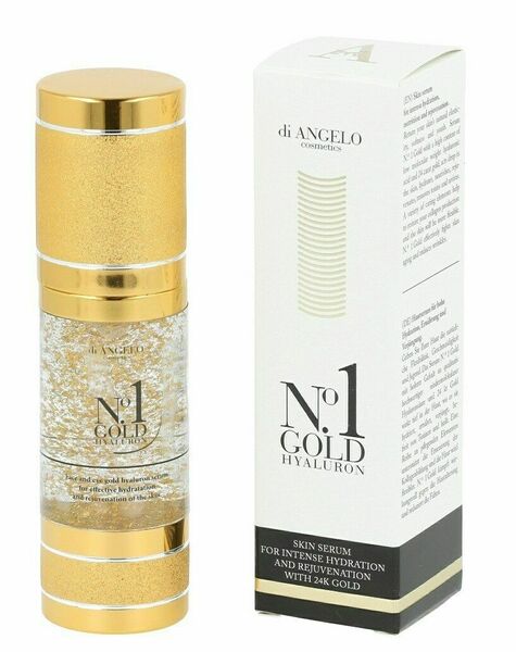 Di Angelo Cosmetics No.1 Gold Hyaluron Skin Sérum pro intenzivní hydrataci 30ml porovnat ceny