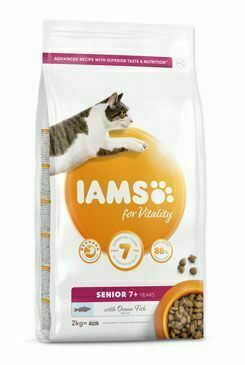 Iams Cat Senior Ocean Fish 2kg porovnat ceny
